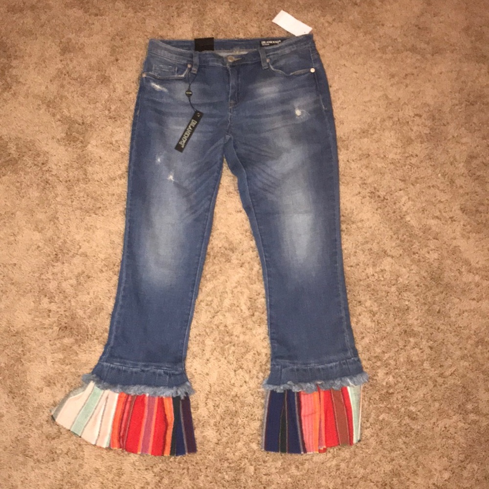 The Reade Skinny Classique Colorful Flared Jeans